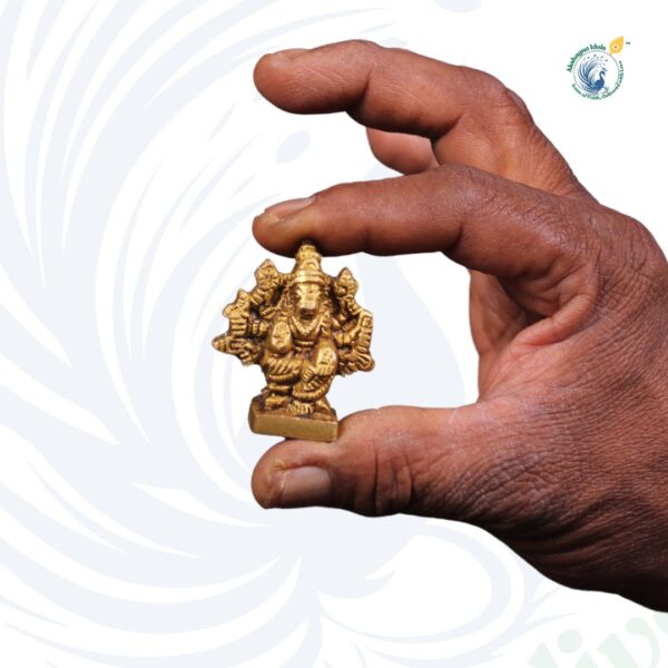 Varahi Amman Brass Idol – A Divine Protector and Prosperity Bestower - Image 2