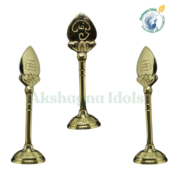 brass Vel  – Spiritual Emblem of Strength & Devotion to Lord Murugan - Image 2