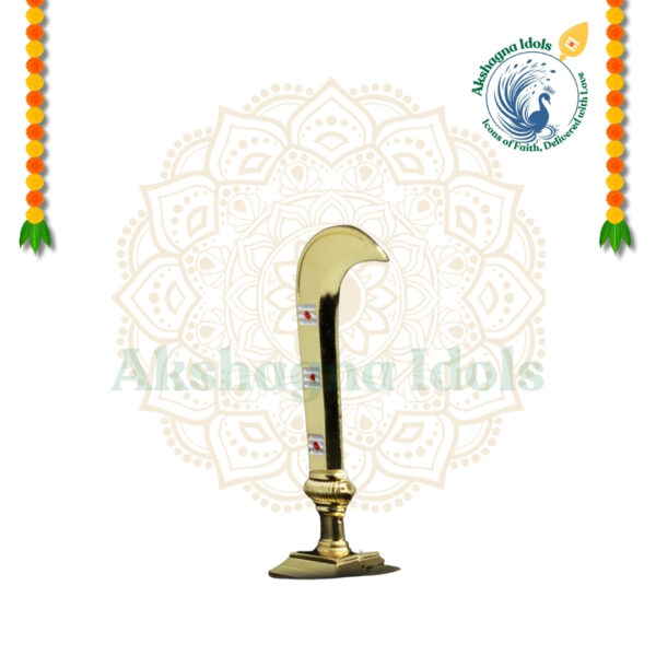 Karpasamy Aruval – Gold-Plated Divine Sword Idol