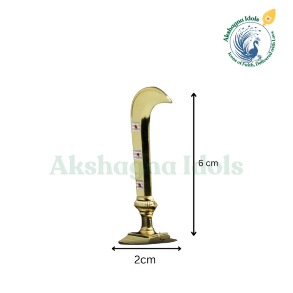 Karpasamy Aruval – Gold-Plated Divine Sword Idol - Image 2