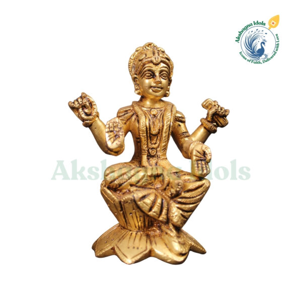 Brass Bala Tripura Sundari (Bala Ammai) Idol – Symbol of Divine Grace & Wisdom | 15 cm