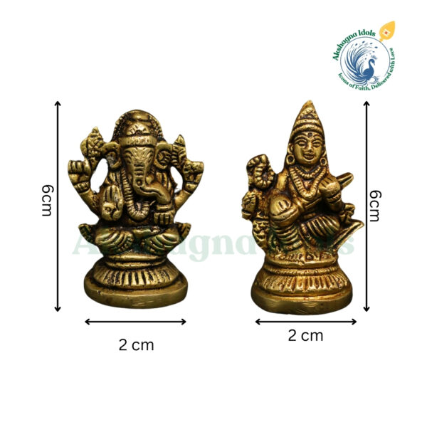 Saraswati & Ganesha: The Divine Duo for Knowledge & Prosperity - Image 2