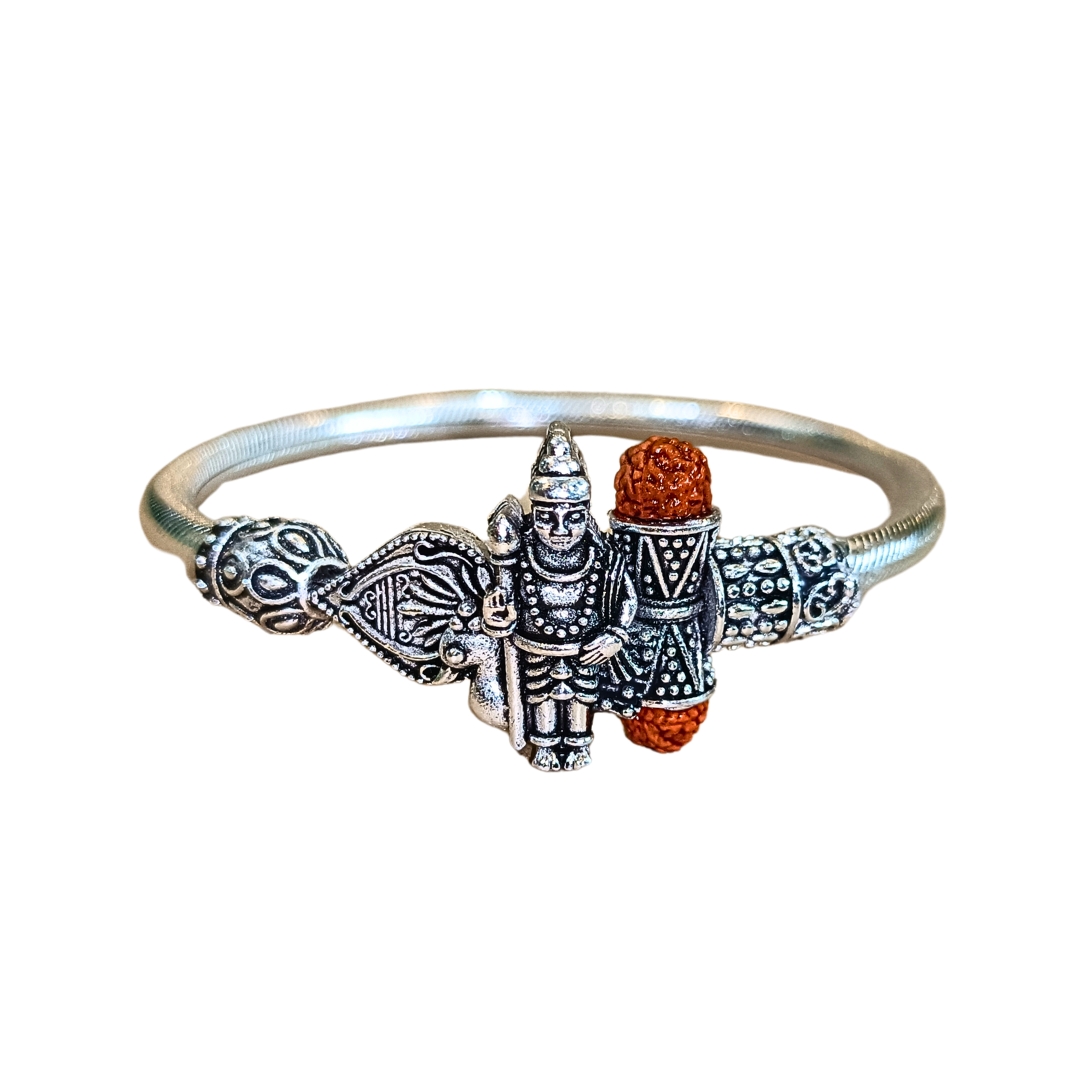 Lord Murugan Kappu – Silver-Coated