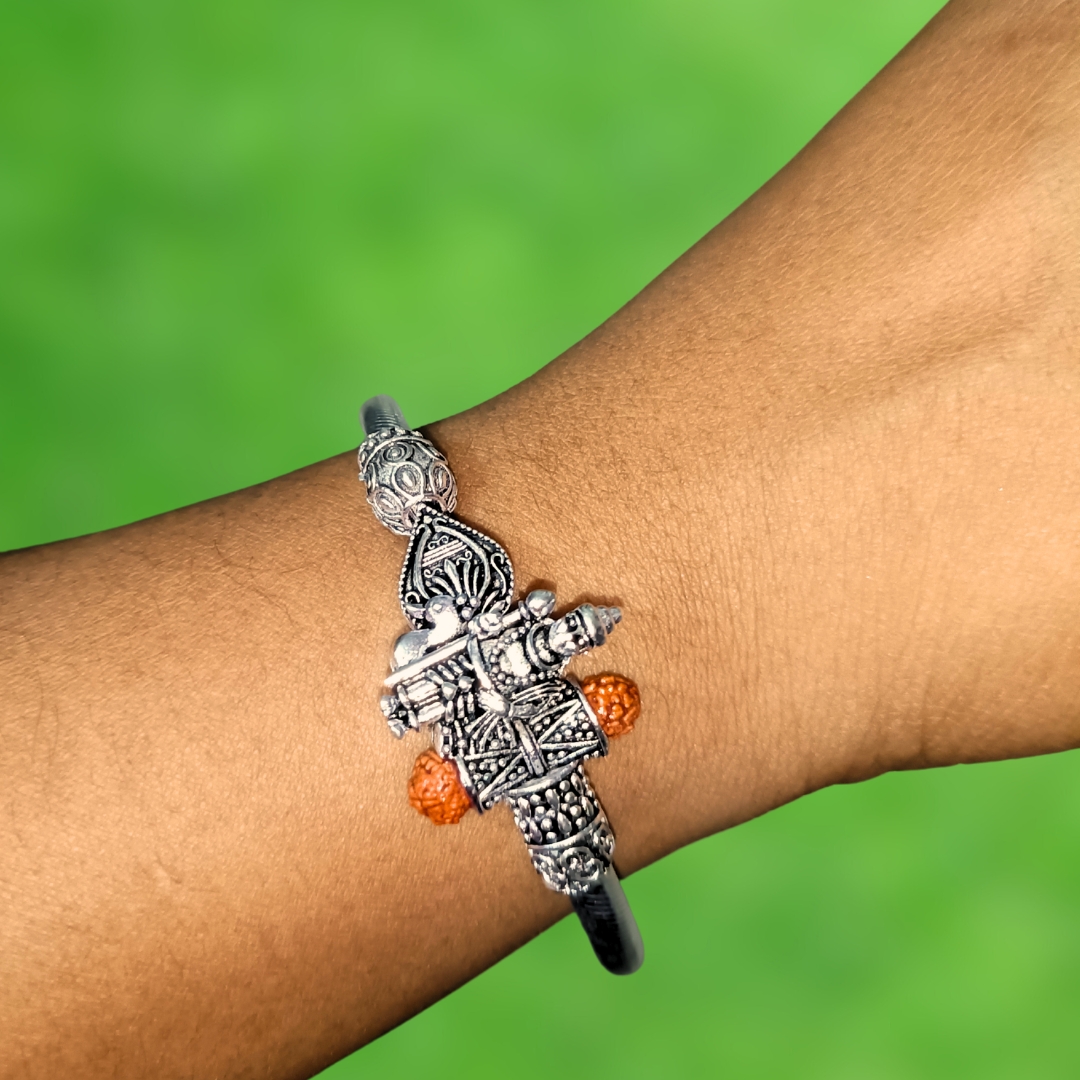 Lord Murugan Kappu – Silver-Coated - Image 4