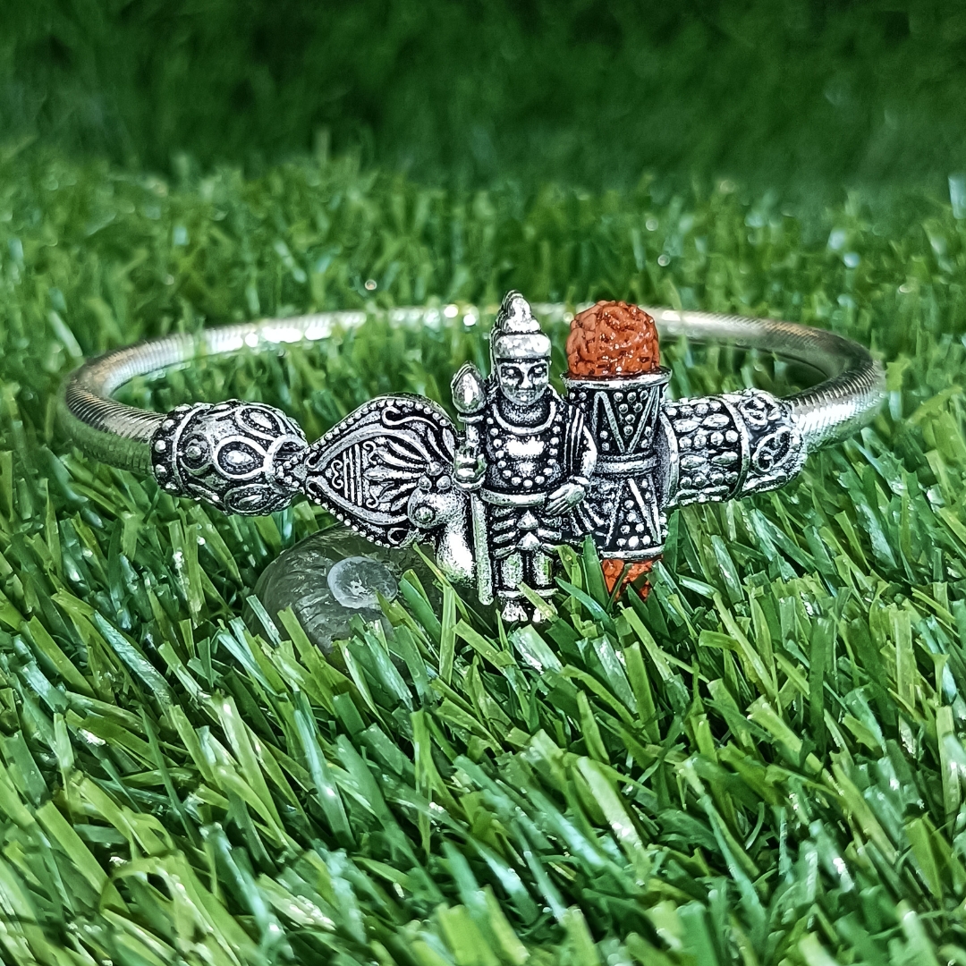 Lord Murugan Kappu – Silver-Coated - Image 2